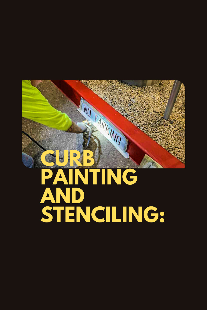 Curb Painting and Stenciling in Phoenix, AZ