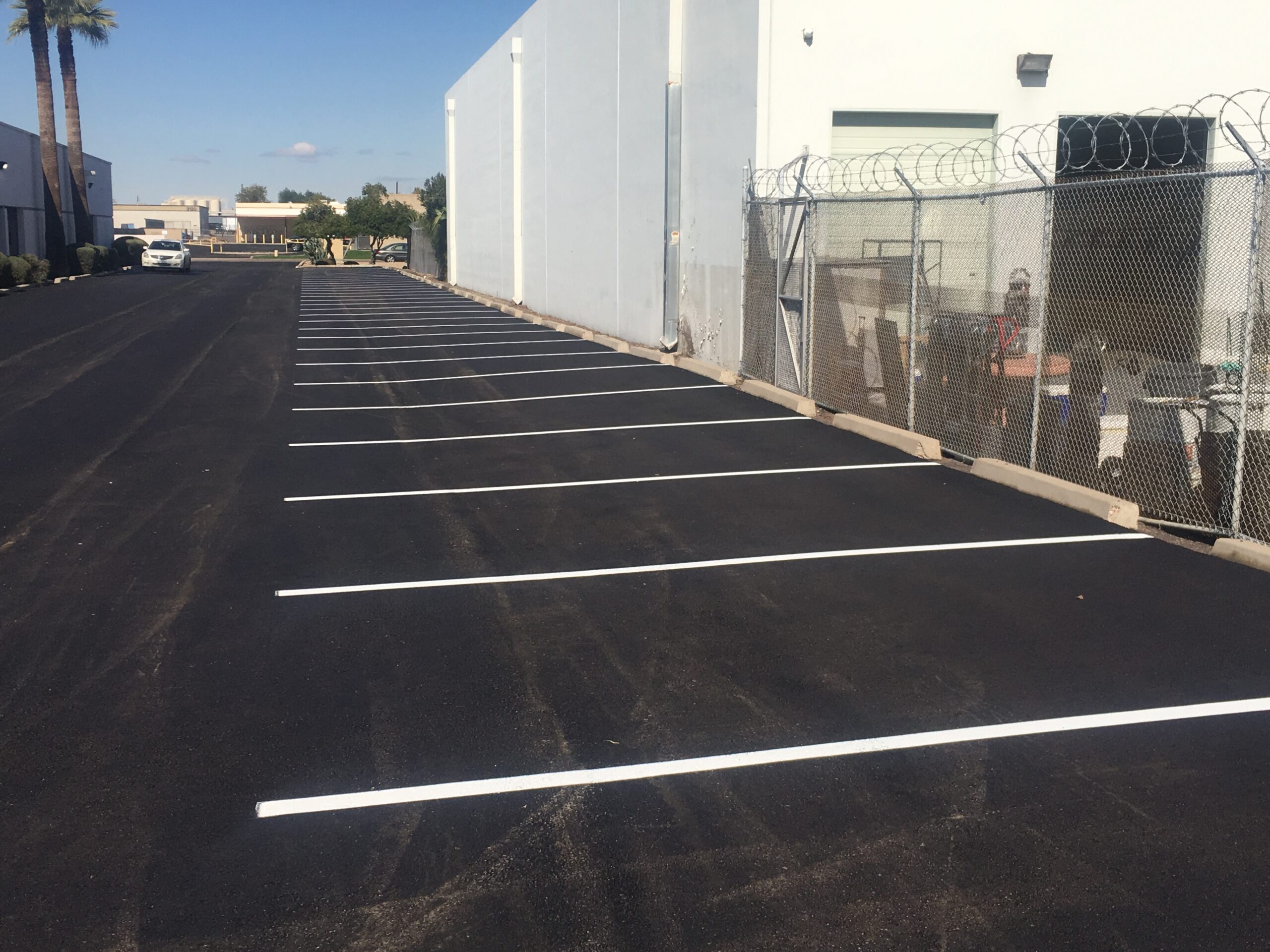 parking lot painters in Mesa, AZ.