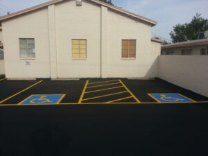 Handicap Parking Space Painting in Phoenix, AZ