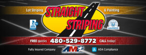 Straight Striping in Phoenix, AZ - Parking Lot Striping Service