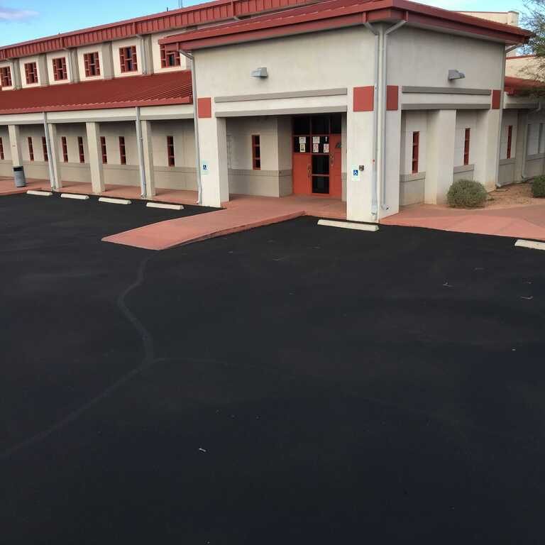 parking lot sealcoating in Phoenix, AZ.